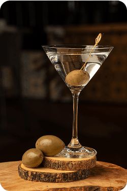 Dhakaah Dirty Martini